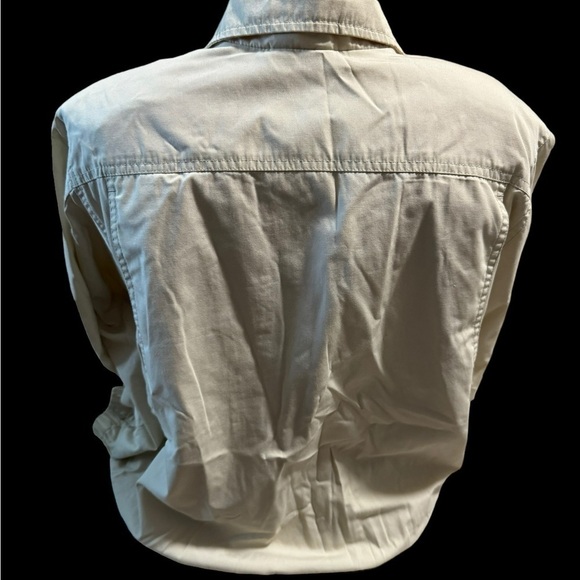 Giorgio Morandi Women's Full Zip Beige Lined Light Weight Coat Jacket Size Small - Picture 10 of 12